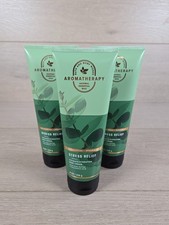 Bath Body Works Aromatherapy Stress Relief Eucalyptus Spearmint Body Cream x3
