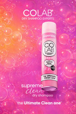 COLAB Supreme Clean Dry Shampoo 8.2oz Oil Control Vegan Supersize