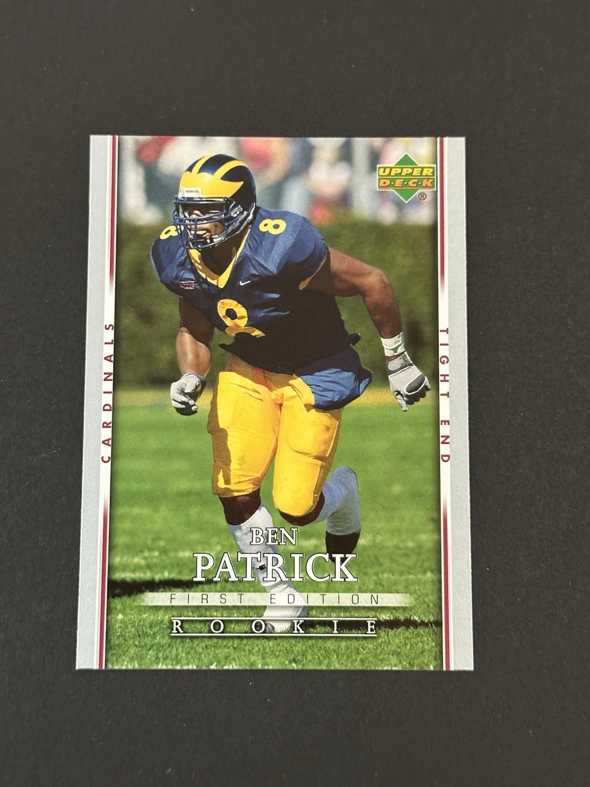 2007 Upper Deck First Edition Ben Patrick Rookie #166 Arizona Cardinals RC (Y)