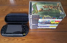 PSP 1000 with 10 Games Bundle Tested and Working Read Description