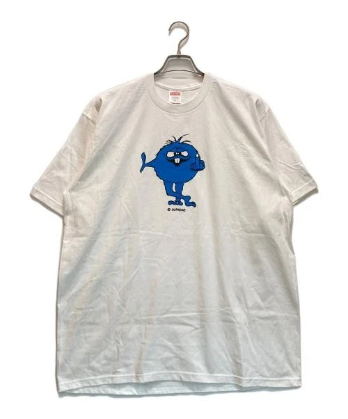 Supreme Camacho Tee Homme Mode Blanc T Shirt XL Bleu Personnage Imprimé