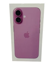 Apple iPhone 16 Pink 128GB Empty Box ONLY - No Phone Or Cable Included