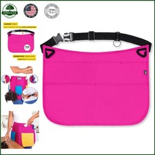 Waterproof Cleaning Apron with 5-Pocket Caddy for Household and Commercial Use