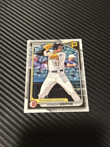 Topps 2024 Bowman Draft Konnor Griffin Pittsburgh Pirates BD-22 1st Bowman