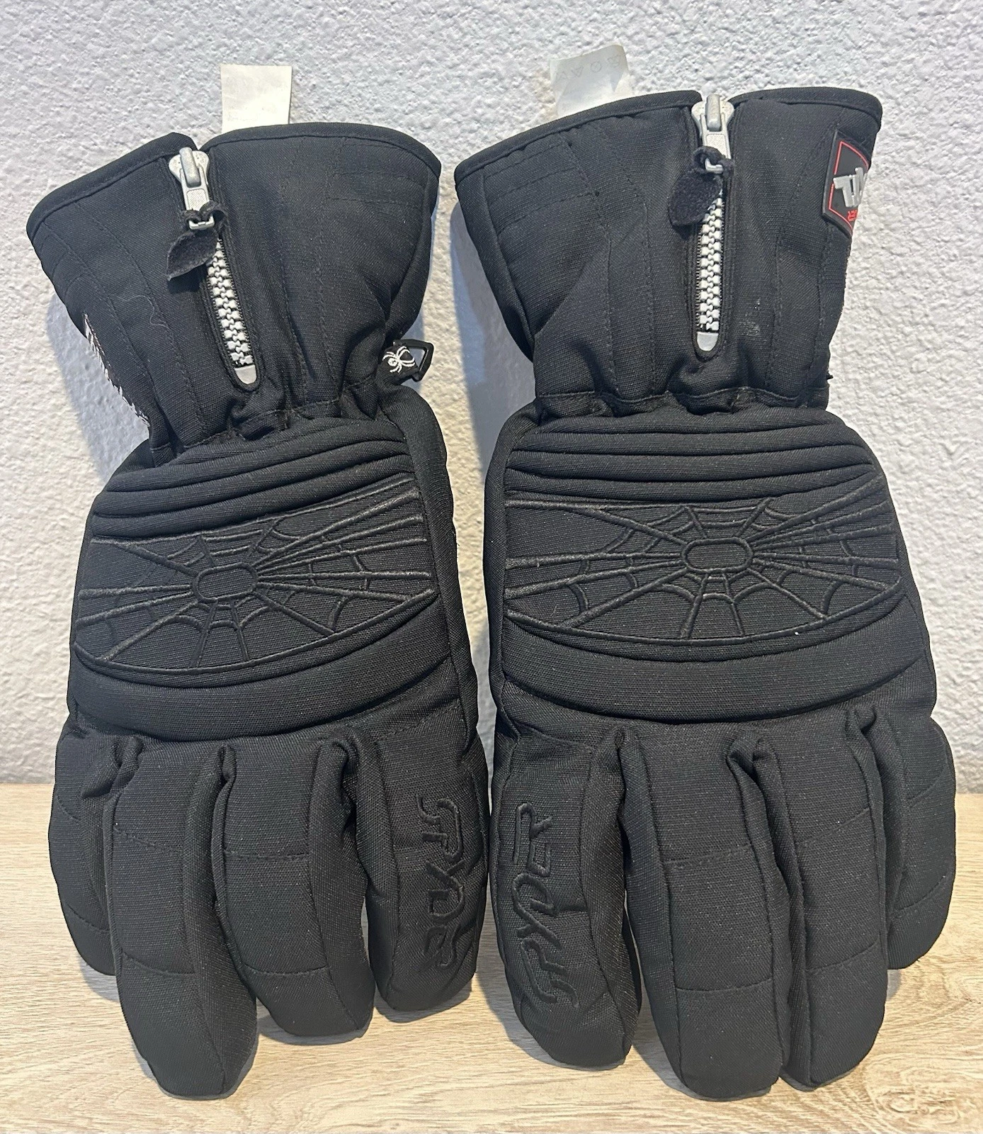 SPYDER XTL Thinsulate Ski Snow Insulated Gloves Size Large Leather WEATHERPROOF