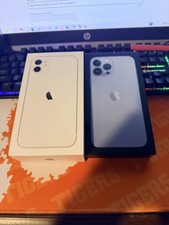 Apple iPhone 13 Pro Max iPhone 11   EMPTY BOX ONLY  