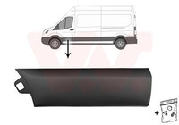 VAN Wezel 1992403 Seitenschutzl. Tuer Vo. Li. Ford Transit (2T) Baujahr: 09/2019