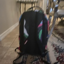 Sprayground Limited Edition Multicolor Geometric Backpack Adjustable Strap