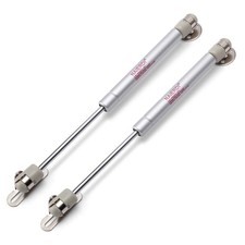2 Pack Gas Spring, 150N/33lb, Gas Strut, Soft Close Hinges, Lid Support, Ki...