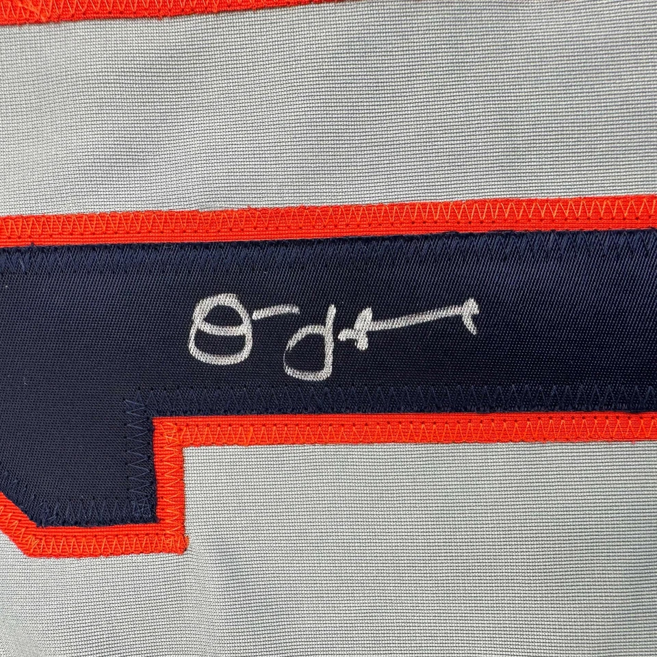 Autographed/Signed Jim Leyland Detroit Grey Baseball Jersey JSA COA - Image 3 of 4