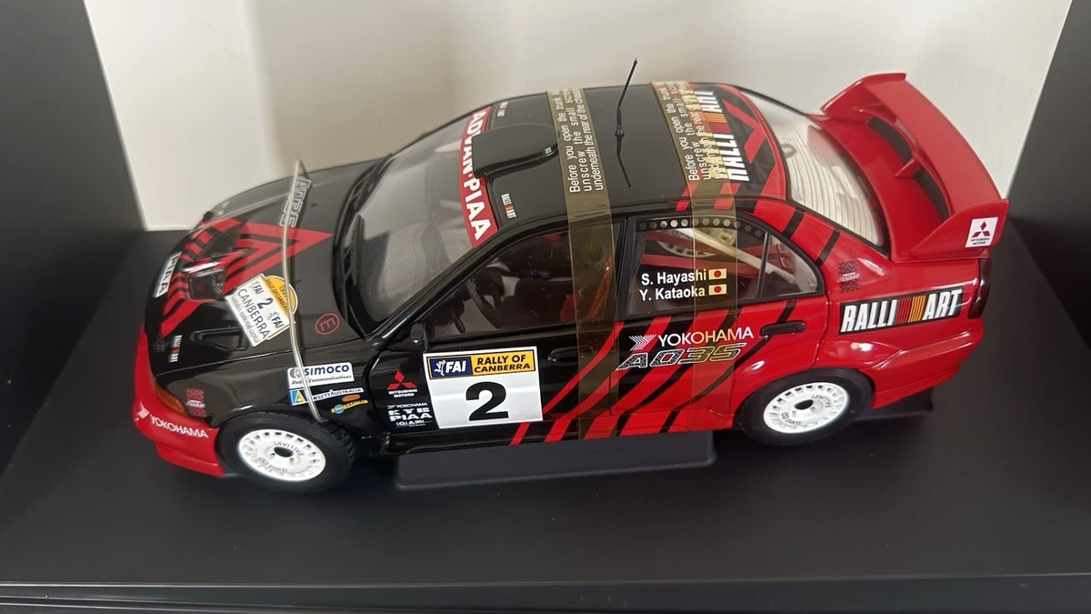 AUTO art RACING DIVISION 三菱　ランサーエボリューション AUTOart Mitsubishi Diecast & Toy 1:18 for sale | eBay