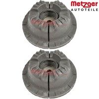 2X FederbeinstüTzlager Metzger 6490263 2 Domlager Federbeinlager Vorne