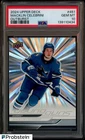 2024-25 Upper Deck Hockey Young Guns Outburst #451 Macklin Celebrini RC PSA 10