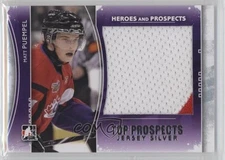 2011-12 ITG Heroes and Prospects Top Silver Jersey Matt Puempel #TPM-16 2a8