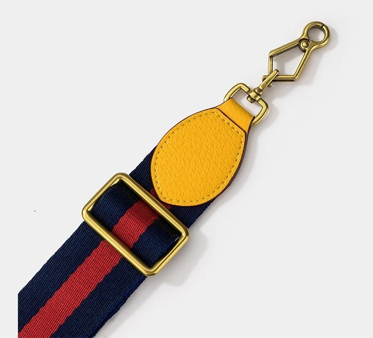 Correa de monedero sin marca para bolso serie Gucci rojo verde correa de repuesto Foto 2 de 4