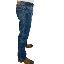 J Brand Men's Kane Blue Denim Jean in Resonate Wash, Made in the USA, Size 36