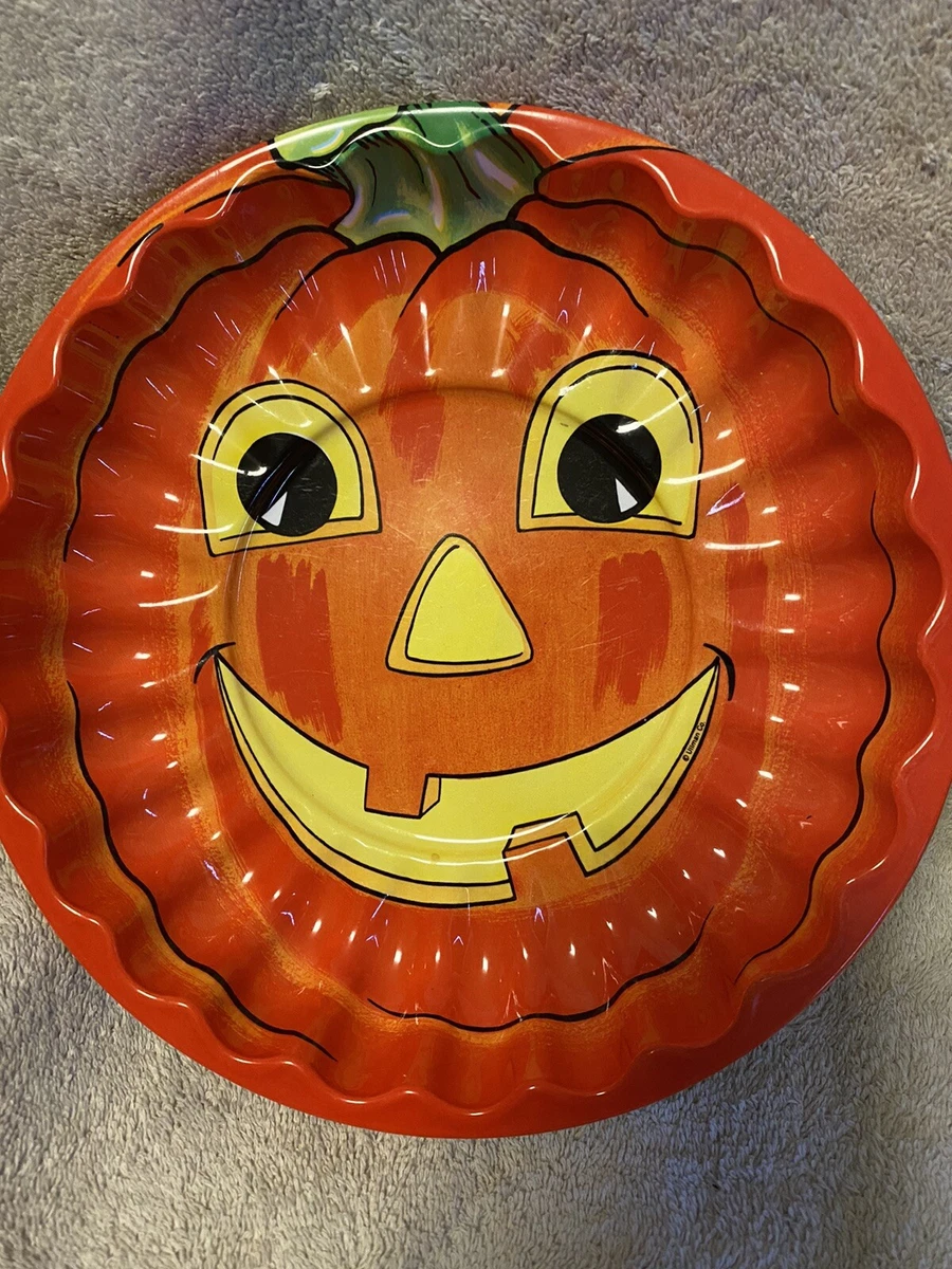 Halloween top plastic plates
