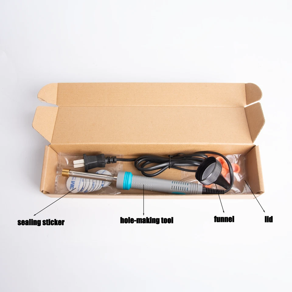 Herramienta para hacer agujeros de recarga de cartucho de tóner para regiones de América del Norte y Central Foto 2 de 4