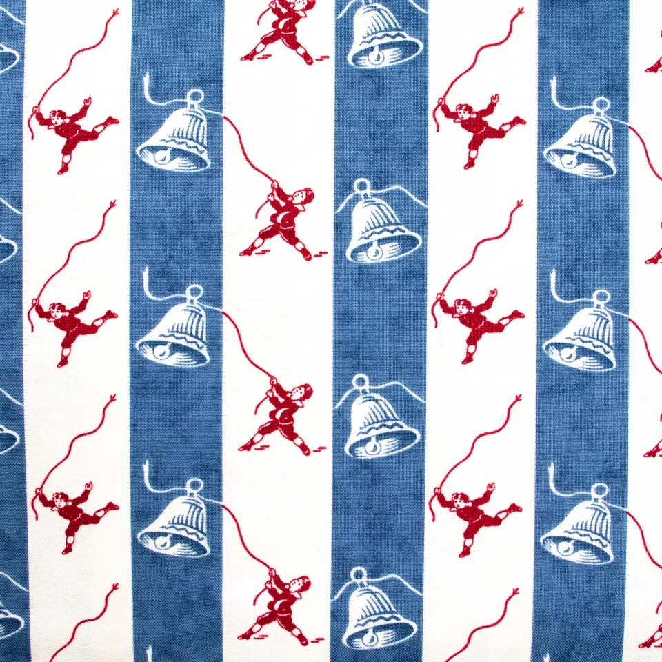 Moda Libertyville Let Freedom Ring Bell Stripe Terry Clothier Thompson BTHY Half - Image 3 of 4