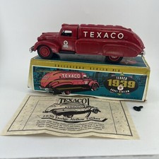 ERTL Texaco 1939 Dodge Airflow Tanker Die Cast Metal Bank with Key Series 10