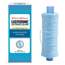 J&J LISTERINE ULTRACLEAN MINT DENTAL FLOSS  90 YARD SPOOL 44032 - 24/CASE