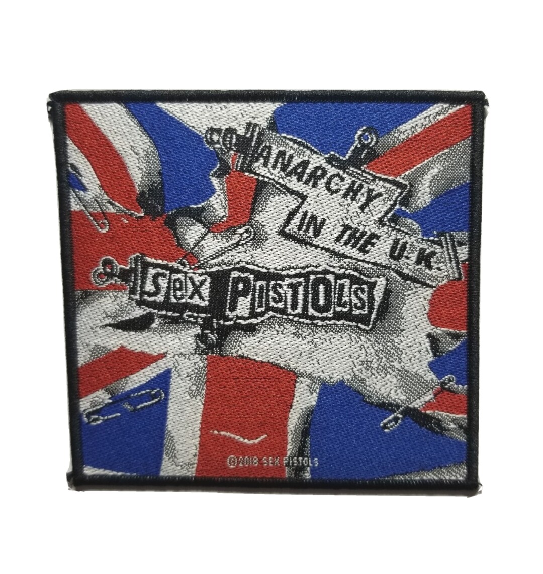 Sex pistols Anarchy in the UK WOVEN PATCH | eBay
