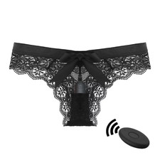 Women Lace Underwear Panty 10 Vibration Modes Usb Charging Wireless Remote Contr