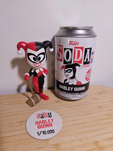 Funko Soda - Harley Quinn Vinyl Figure DC Comics Batman 2021 Summer Convention