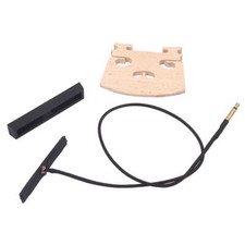 Set of Violin Bridge Double Piezo Pickup Base for Violin Bass Cello Parts