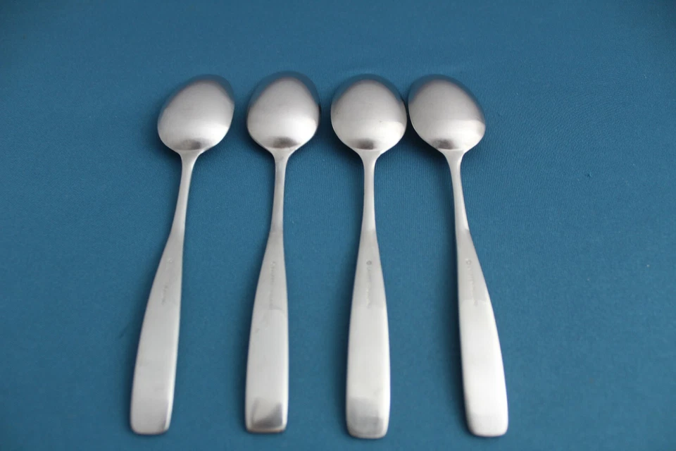 4 cucharaditas toalla acolchada BEDFORD acero inoxidable satinado Holanda uso ligero 6 1/8" Foto 4 de 4