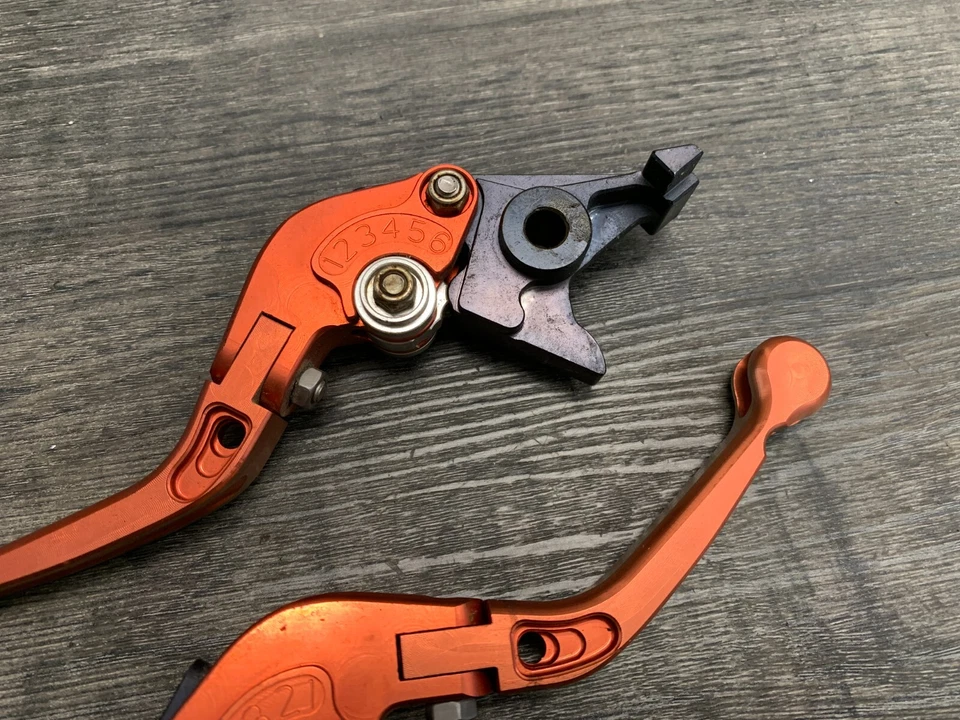 Palancas de freno embrague izquierdo derecho Suzuki GSX1300R Hayabusa 1999-2019 Foto 3 de 4