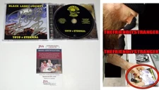 Zakk Wylde signed BLACK LABEL SOCIETY "1919 ETERNAL" Cd PROOF Guitar Sketch JSA