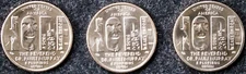 2024 P, D, S, American Women Quarters: Rev. Dr. Pauli Murray, 3-Coin Set