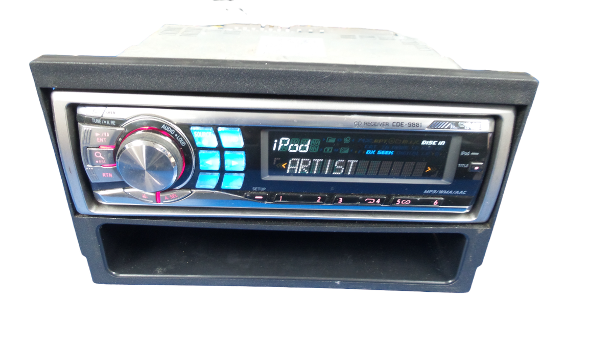 ALPINE CDE-9881 CD player Car Audio - Free shipping | eBay