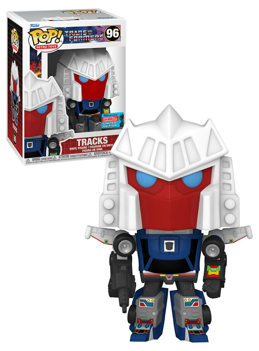 Funko POP! Retro Toys Transformers #96 Tracks - 2021 Funko POP! Retro Toys Transformers #96 Tracks - 2021