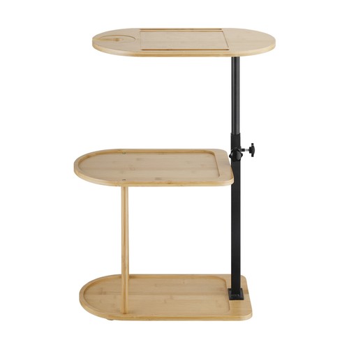 Free Standing Bathtub Caddy Tray Sofa Side Table Laptop NightStand Snack Tray - Picture 28 of 45