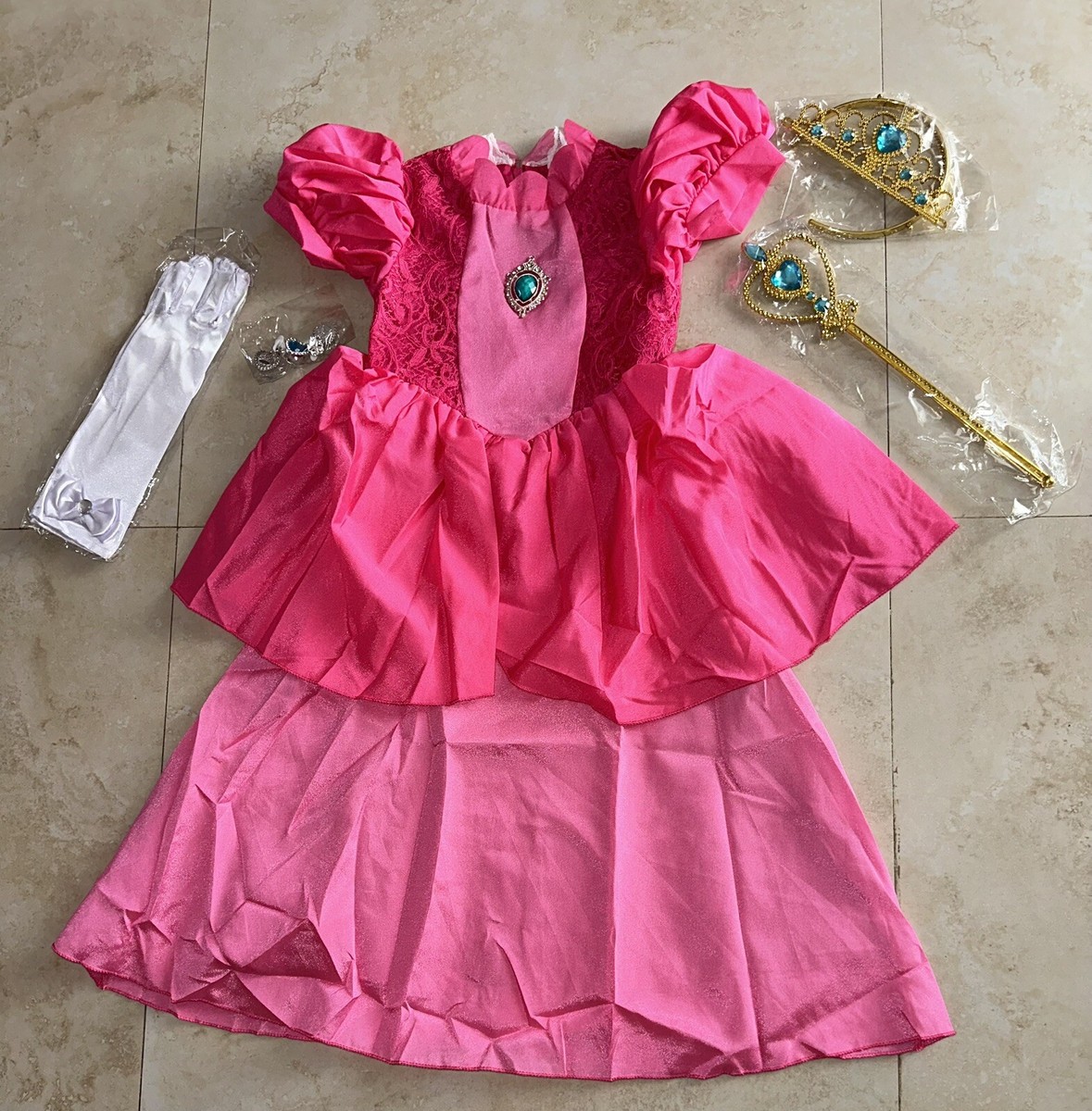 princess peach gold dress Custom-made Princess Peach Dress – CoserZ