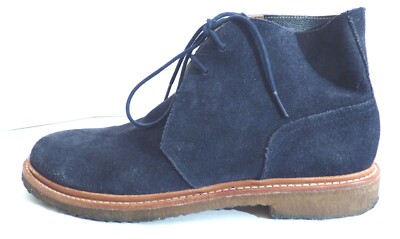 Polo Ralph Lauren Karlyle Size 10.5 D Blue Suede Chukka Boot  display picture 3