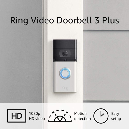 Ring Video Doorbell 3 Plus enhanced WiFi improved motion detection 4-second - Picture 6 of 9