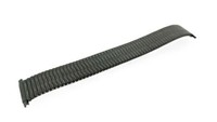 Minott | Flex Zugband Teleskop-Anstoß Edelstahl Schwarz | Anstoß 16-22Mm