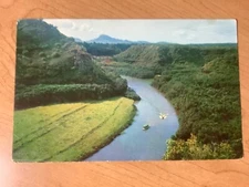 Wailua River Kauai, Hawaii Postcard