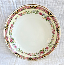 TK Thuny Wildflower Coupe Soup Bowl(s) 1930s CZECHOSLOVAKIA  Retired 5 3/4”
