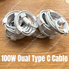 100W Type C Fast Charger USB-C Cord PD Cable Lot For Samsung iPhone 15 16 ProMax