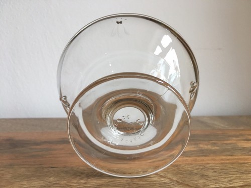 La Rochere Bee glass Sundae/ Ice Cream Dishes France Napolean stylish VGC - Picture 15 of 24
