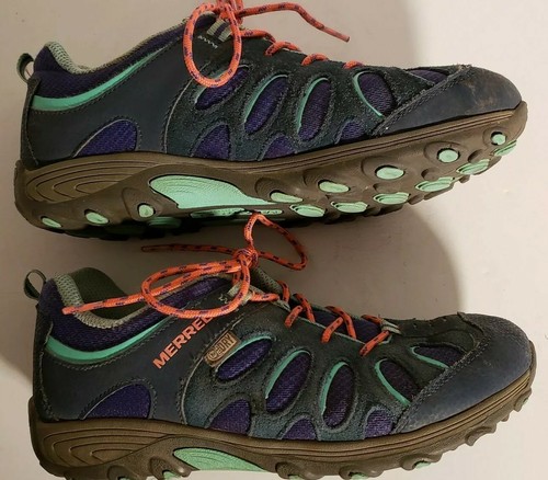 Merrell Women's Sz 5M Blue Purple Hiking Trail Shoes Chameleon MY57094 sz 5 - Picture 2 of 8