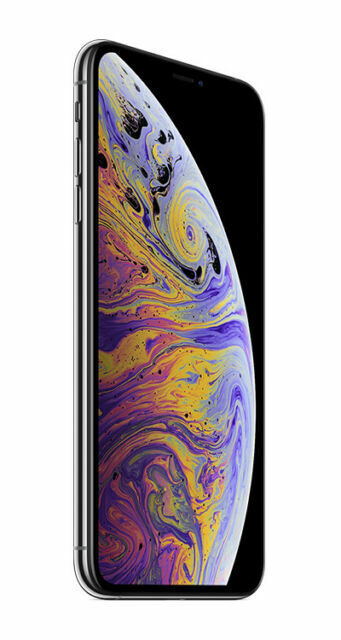 Apple iPhone XS Max - 256 GB - Silver (Verizon) (Single SIM)