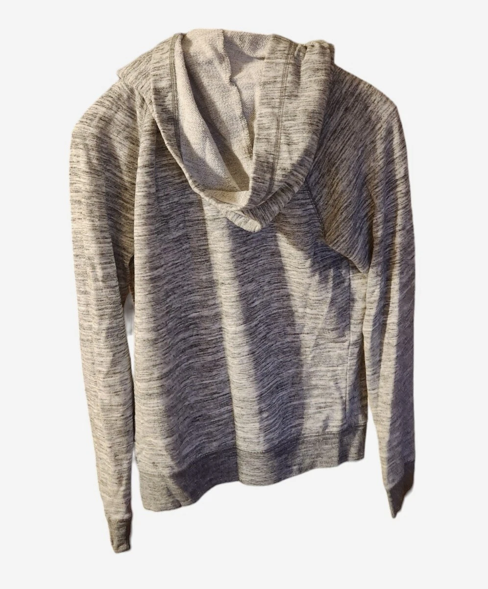 UNDERCOVER Felpa con cappuccio grigia logo Victoria's Secret VS ROSA taglia M oversize con tasca