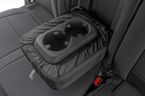 Rough Country Front & Rear Neoprene Seat Covers for 22-24 Nissan Frontier- 91058 - Picture 3 of 4