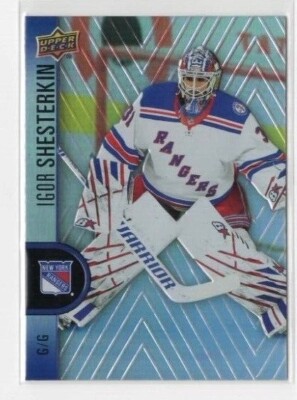 Igor Shesterkin 22-23 Upper Deck Tim Hortons Base #102 New York Rangers