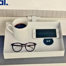 Simply Essential Wireless Charging Bunk Shelf - White